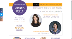 Desktop Screenshot of llnwomansworld.org